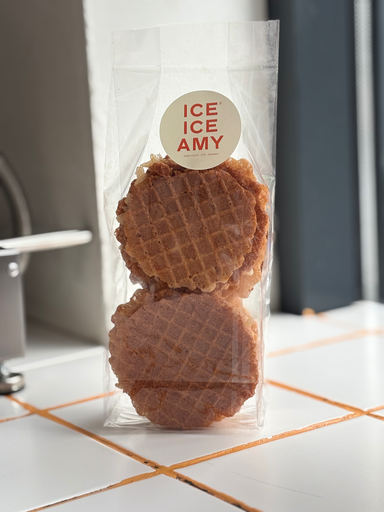 FRESHLY BAKED WAFFLE COOKIES